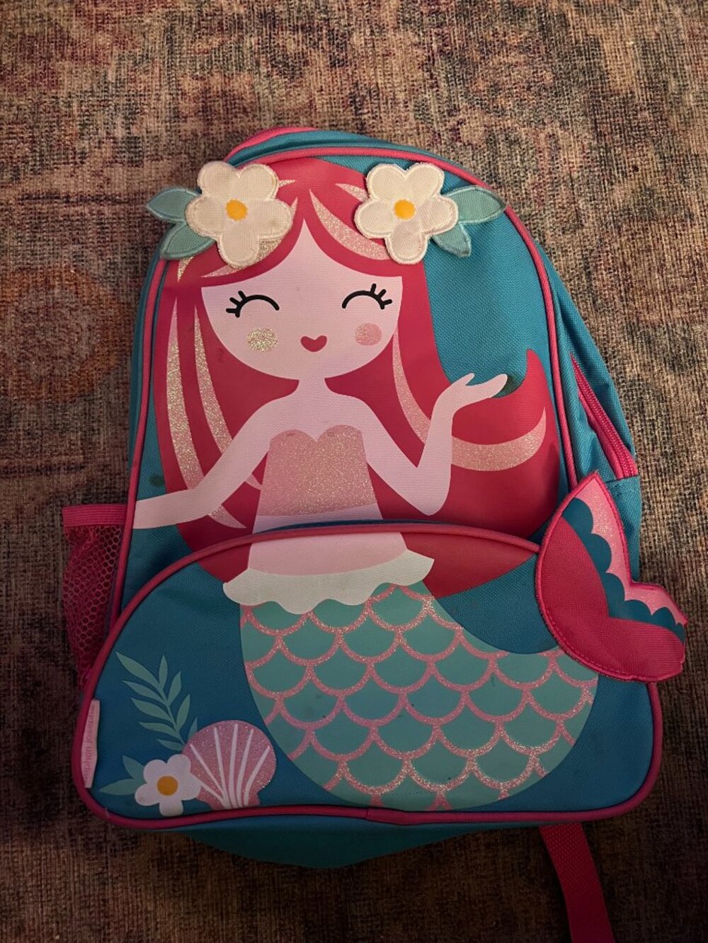 Stephen Joseph Mermaid Backpack - Picture 2 of 5